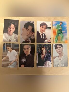 Set of 8 OFFICIAL Vernon of Seventeen Photocards (Set #1)! Chwe Hansol